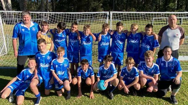 The undefeated Southern Branch U13 team (pictured) head into finals football as the clear favourite. Picture supplied. 