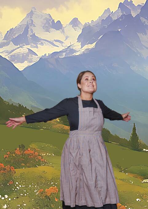 Jane McIntosh stars as Maria in Albatross Musical Theatre Company's production of The Sound of Music. Picture supplied.