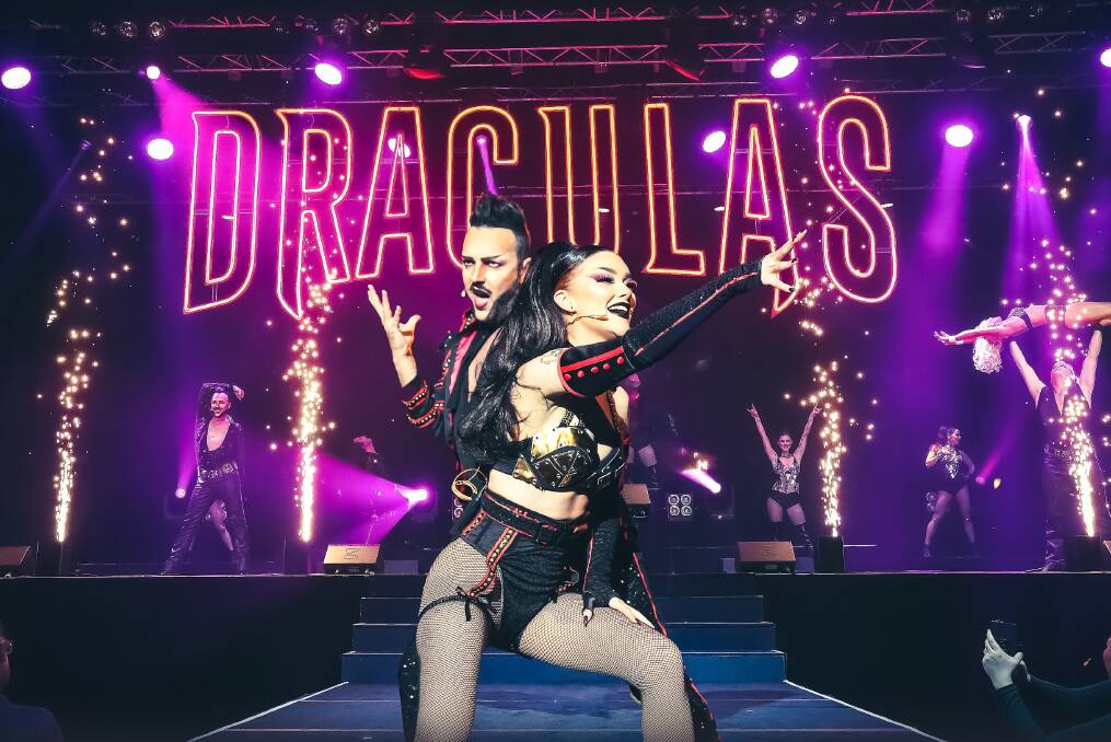 Expect a thrilling performance from Dracula's Cabaret, when the troupe visits Nowra this May. Picture supplied.