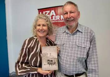 NSW Member of the South Coast, Liza Butler alongside Peter Lacey. Picture supplied