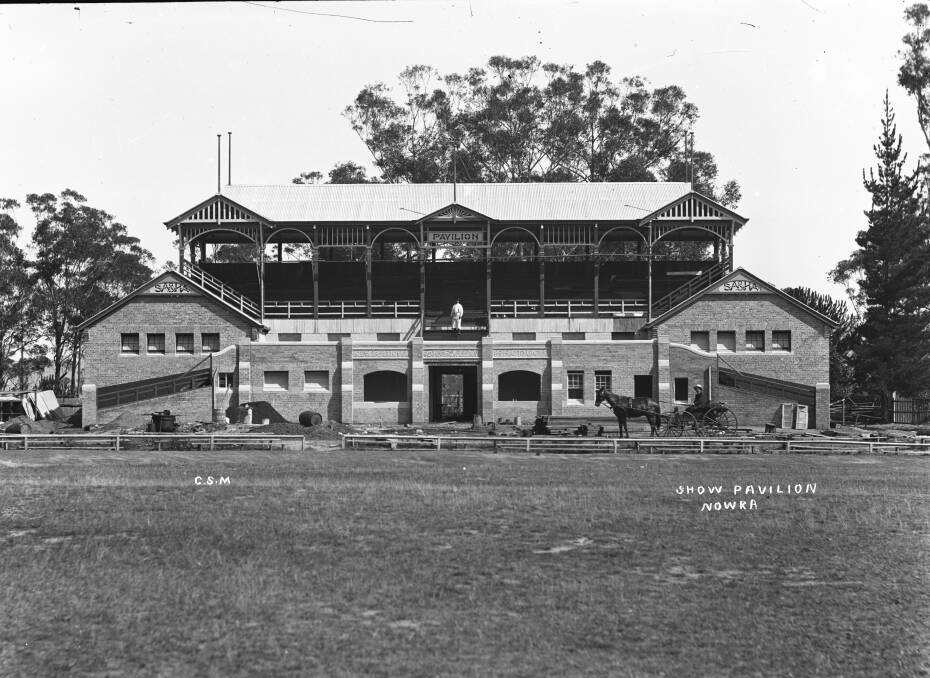 Nowra Showground Pavilion circa 1904. Pictures supplied