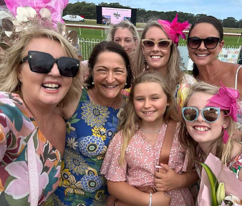 Fiona Phillips, Federal Member for Gilmore, attends the South East Country Championship at the Moruya Jockey Club. Picture supplied