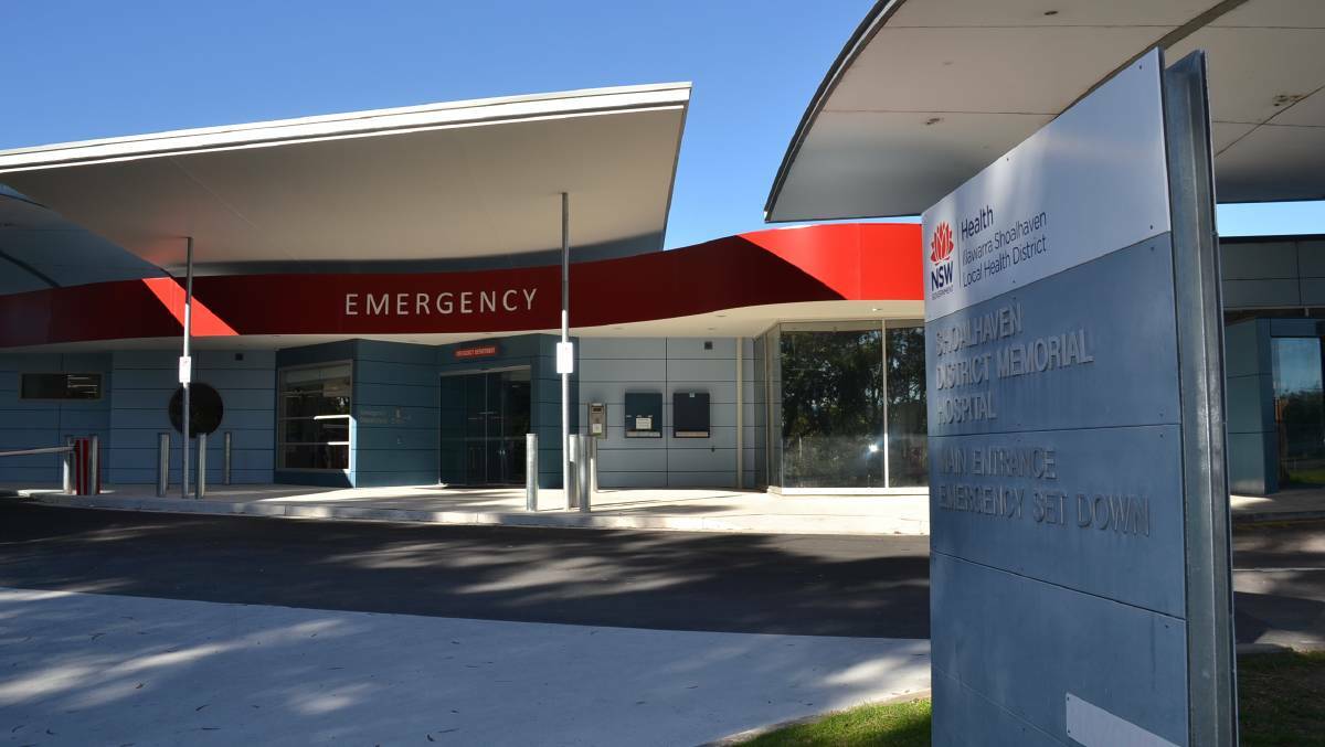 Shoalhaven Hospital treated just 55.2 per cent of people presenting to its emergency department within the clinical guideline times, during the June 2023 quarter. File photo.