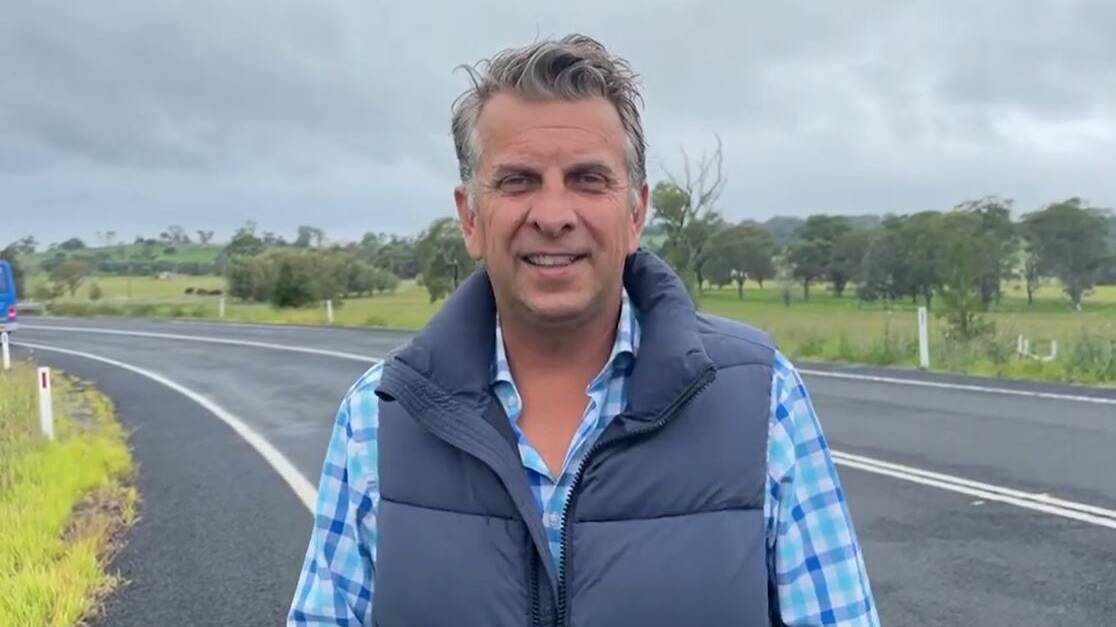 Liberal Party candidate for Gilmore, Andrew Constance, says the Federal Government needs to do more to ensure roads around Nowra and Jervis Bay are upgraded. File photo.