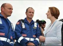 Jason Watson's work as a paramedic including speaking to former Australian Prime Minister Julia Gillard. File photo.