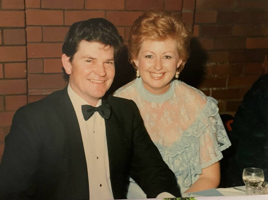 Les and Denise Marney in the early days of their marriage. Picture supplied.
