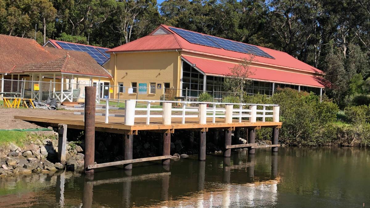 A new wharf at the Jervis Bay Heritage Museum has been touted as a potential venue for plays, performances and weddings. Picture supplied.
