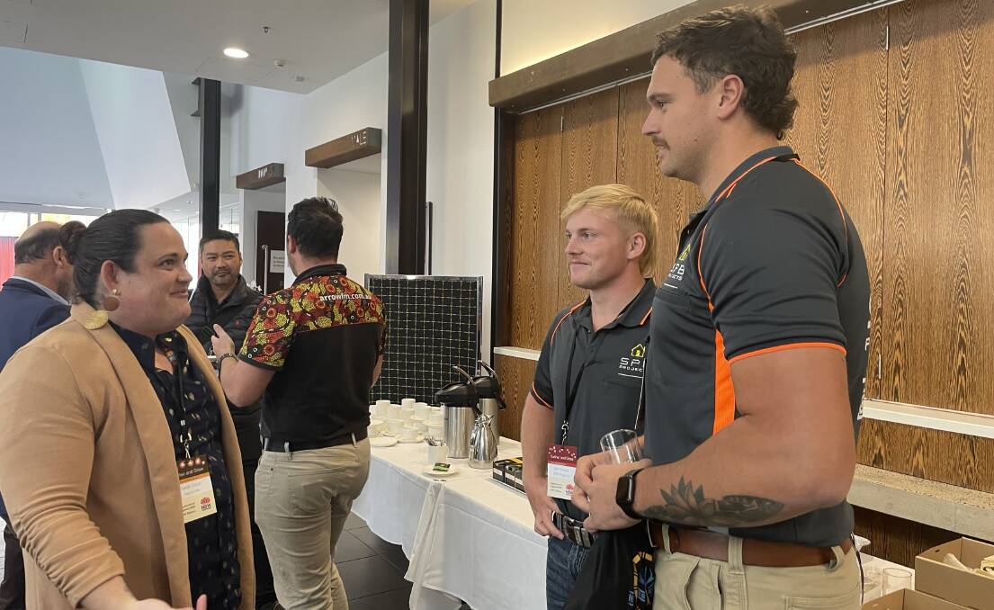 Aboriginal business operators recently gathered in Queanbeyan to discuss opportunities to supply goods and services to State Government. Picture supplied.