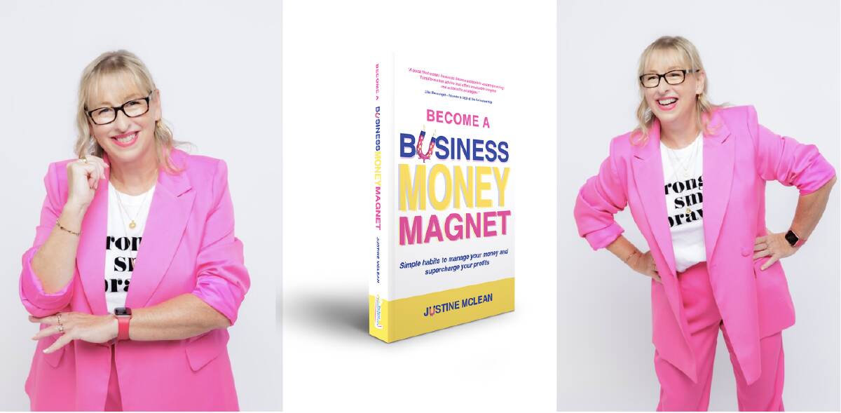 Jervis Bay author Justine McLean launches her new book, Become a Business Money Magnet. Pictures supplied
