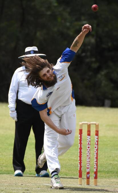 WICKET TAKER: Ulladulla United's Jed Silver claimed two scalps in his side's victory against North Nowra-Cambewarra. Photo: DAMIAN McGILL