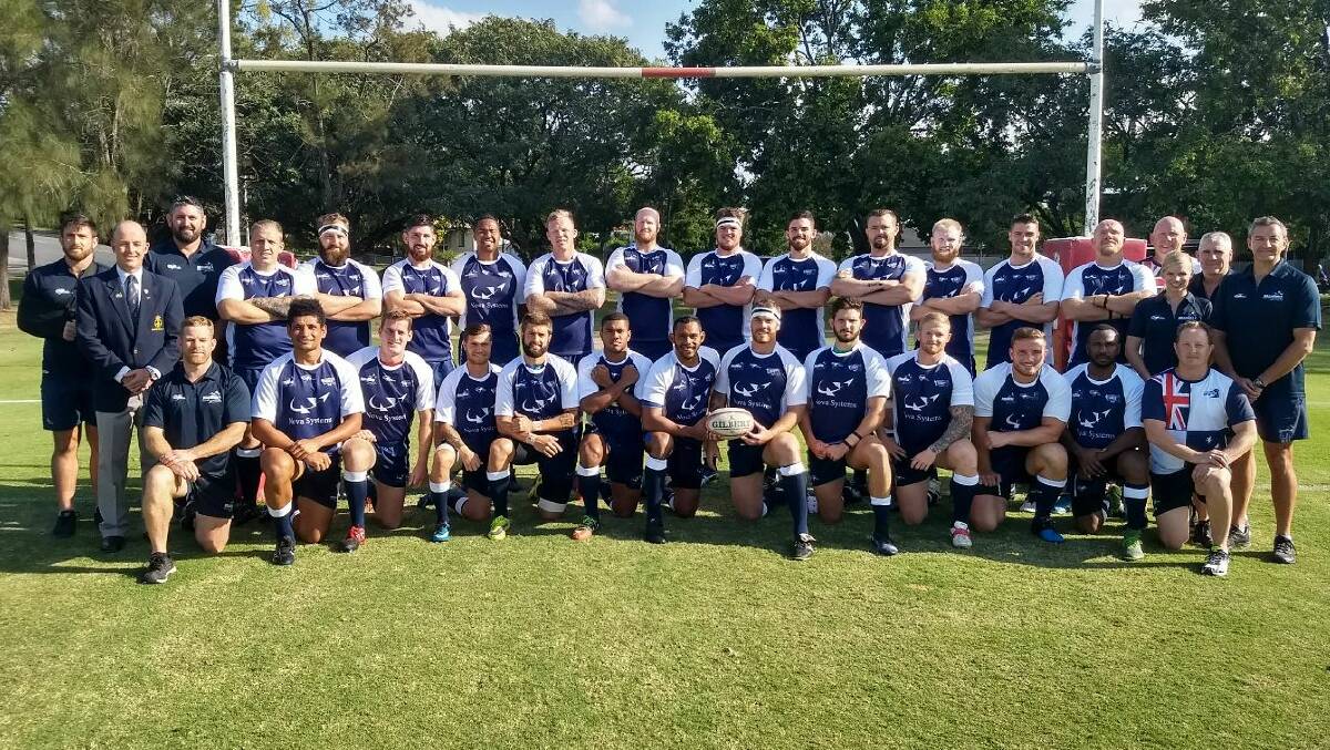 The 2018 navy national rugby union side.