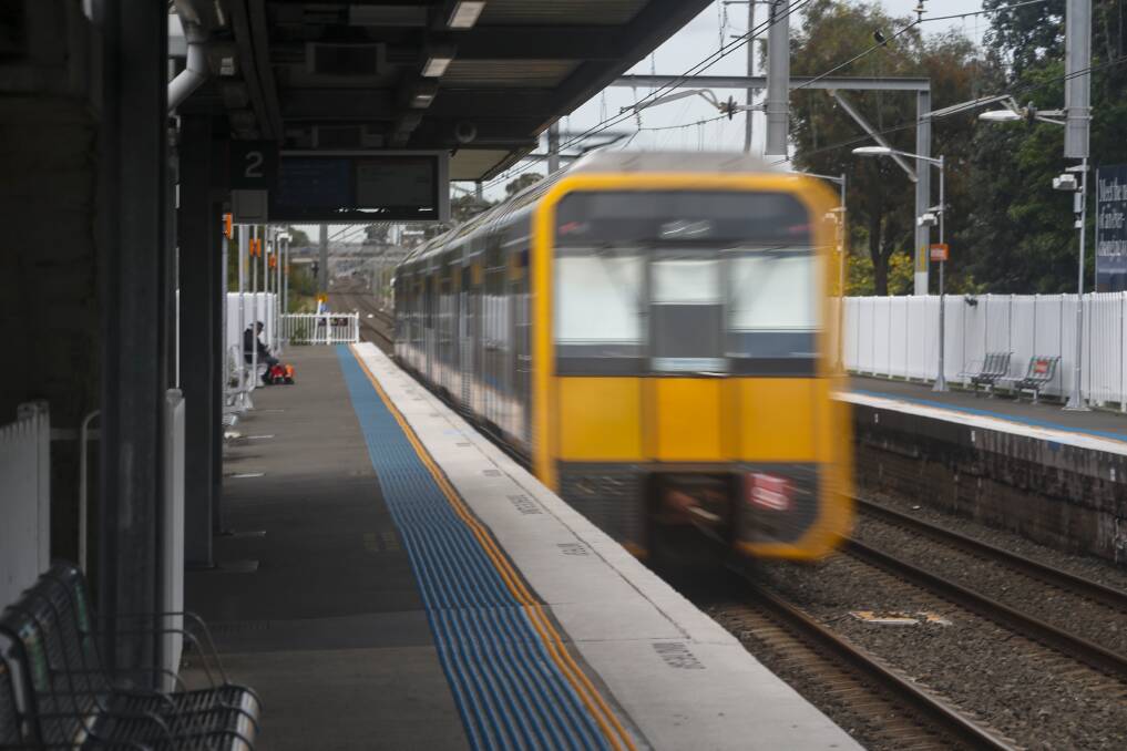 A Kiama-bound train from Sydney carrying more than one hundred passengers ended up in a Redfern rail yard, likely due to a signalling error. File picture by Anna Warr