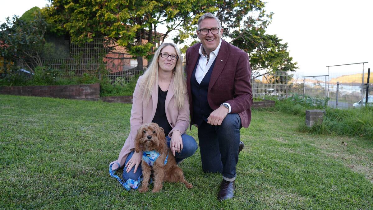 Dog whisperer Graeme Hall is ready to turn Australia's chaotic canine companions into delightful dream dogs, like Charlie the cavoodle who belongs to Kiama resident Sheree. Picture supplied by Channel 10