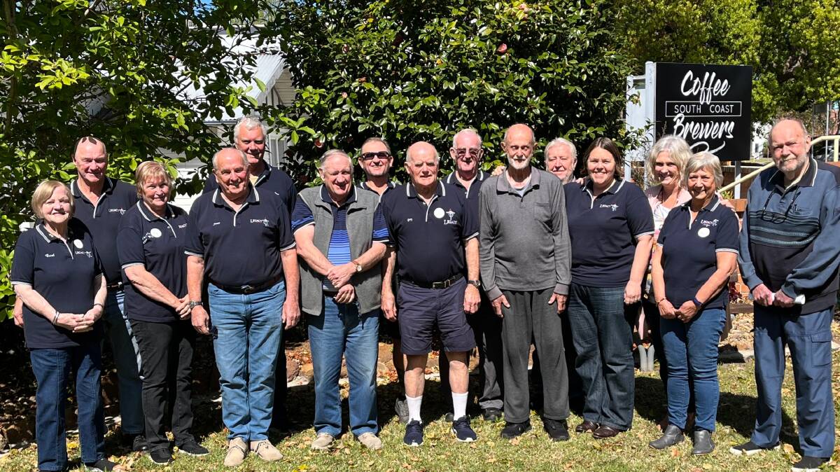 The Nowra Legacy Group during their annual badge week, held last week in the Shoalhaven. Picture supplied. 