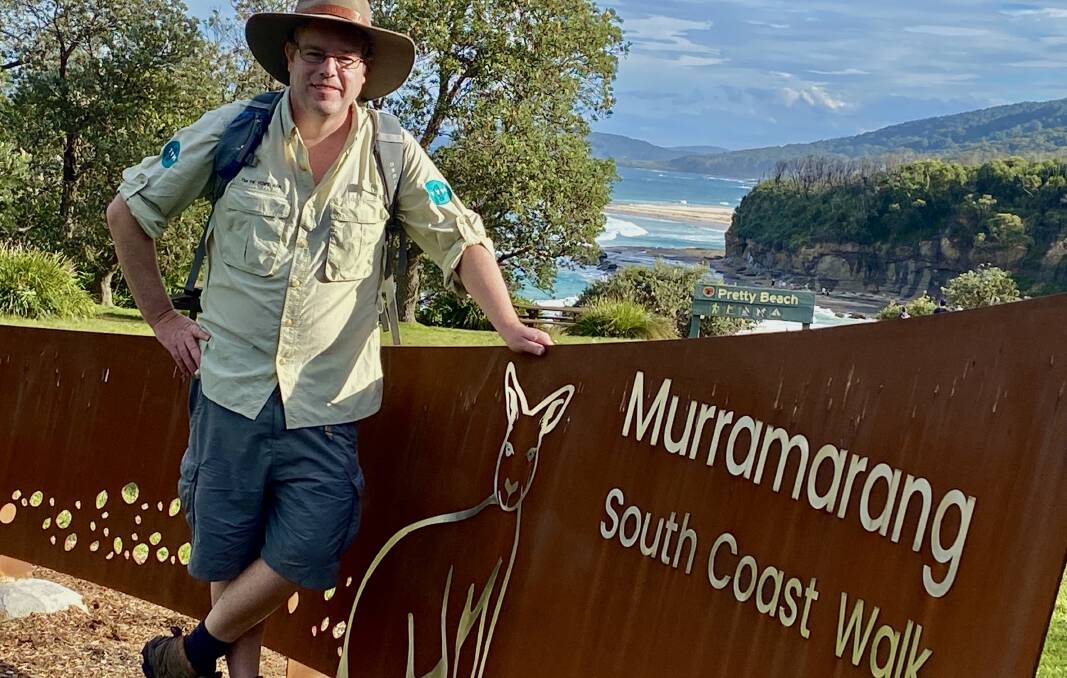 The 34-kilometre Murramarang South Coast Walk is bookended by Pretty Beach in the north and Maloneys Beach in the south. Picture by Tim the Yowie Man
