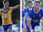 Justin Jones and Nathan Ford are key players for Warilla and Gerringong respectively. Pictures by Illawarra Mercury photographers.