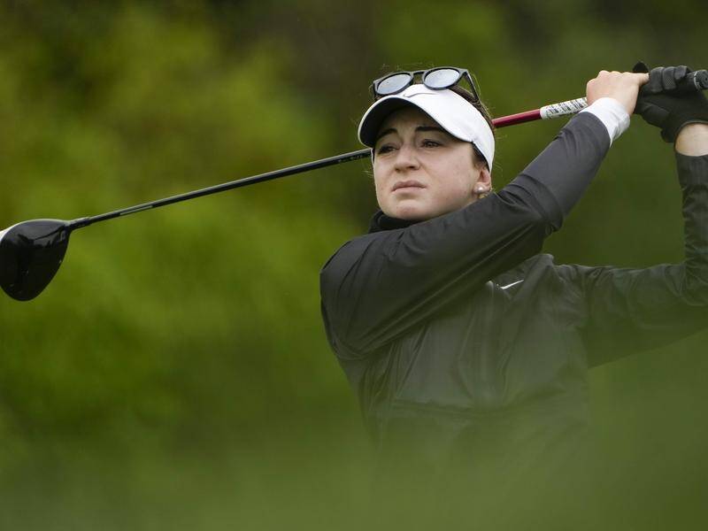 Gabi Ruffels is just three behind the lead midway through the LPGA Tour's Americas Open. (AP PHOTO)