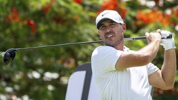 Brooks Koepka will take a three-stroke lead into the third and final round of LIV Singapore. (AP PHOTO)