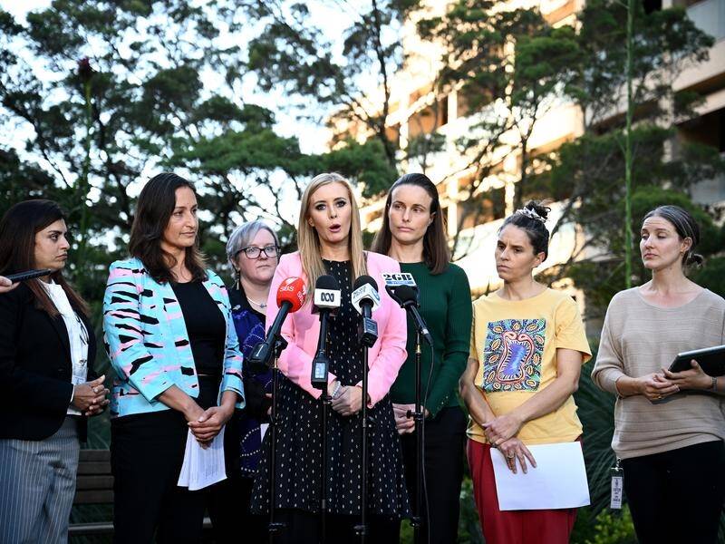 The birth trauma committee chaired by MP Emma Hurst paid tribute to the bravery of witnesses. (Bianca De Marchi/AAP PHOTOS)