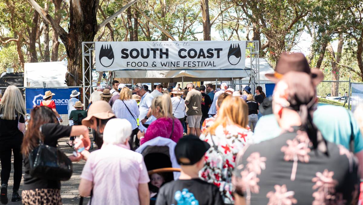 Shoalhaven Wine Industry Association's partnership with South Coast Food and Wine Festival. Picture supplied 