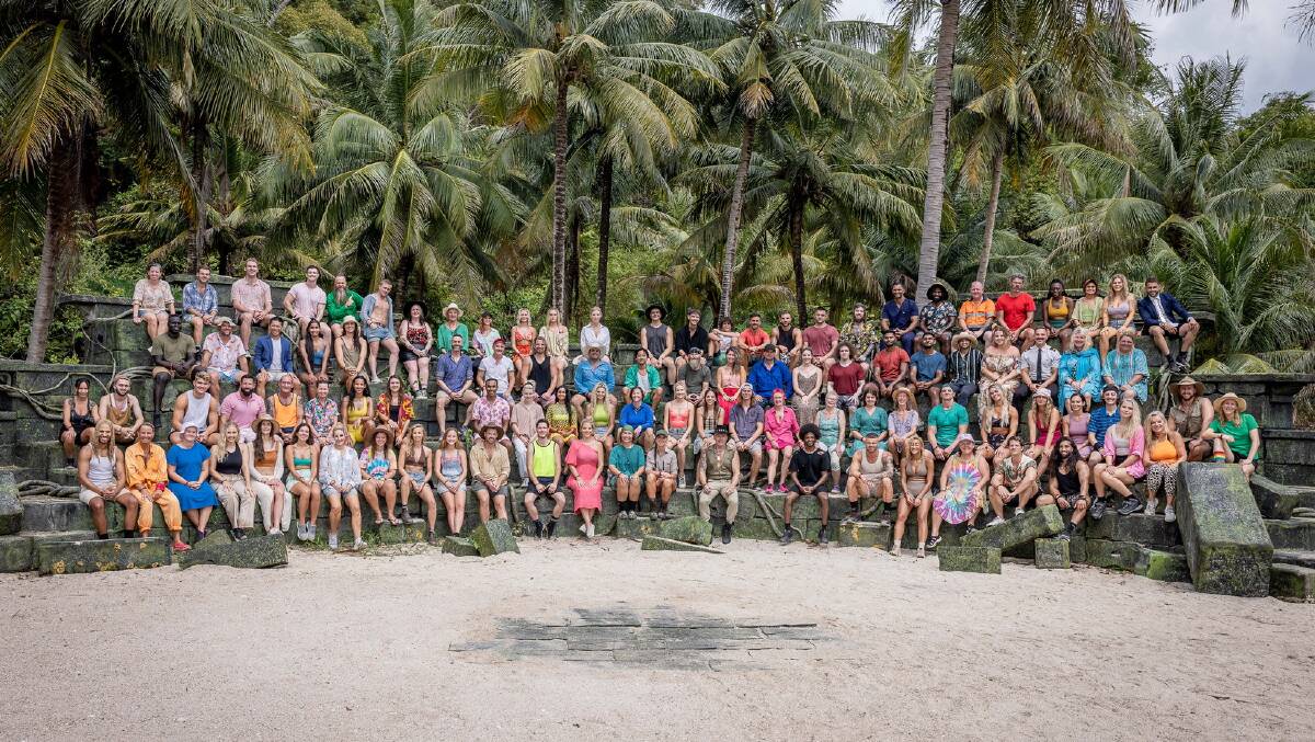 South Coast's Million Dollar Island contestants. Picture supplied
