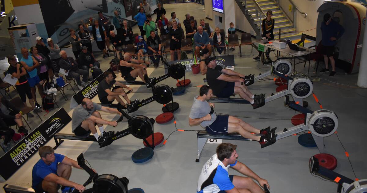 Australian Indoor Rowing Championships at Nowra's Fleet Air Arm Museum