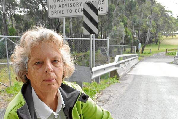 CONFUSION: Deb Wordsworth has suggested there is a need for additional speed zone signage on Toolijooa Road.