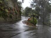 The Illawarra Highway at Macquarie Pass is closed in both directions. Picture file