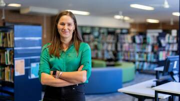 Bomaderry High School careers advisor Holly Pastor helps students seek out their passions and find their calling. Picture by Trent Hilaire (BHS Alumni), Hill To Air photography